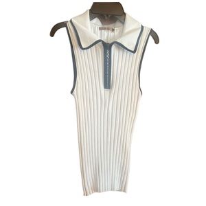 Bellini white and black top